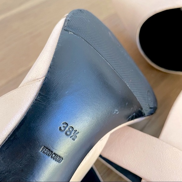 ✨𝙷𝚘𝚜𝚝 𝙿𝚒𝚌𝚔✨ALEXANDER WANG Sonja Leather Pumps Sand IT38.5 - Picture 7 of 10